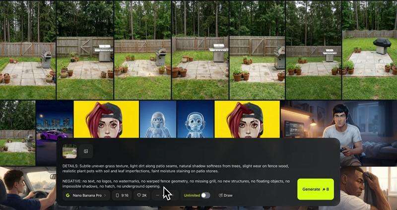 توليد صورة فيديو الفاصل الزمني للمخبأ