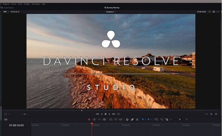 DaVinci Resolveでビデオをトリミングする方法