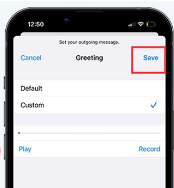 안드로이드 at&t에서 음성메일 설정하는 방법