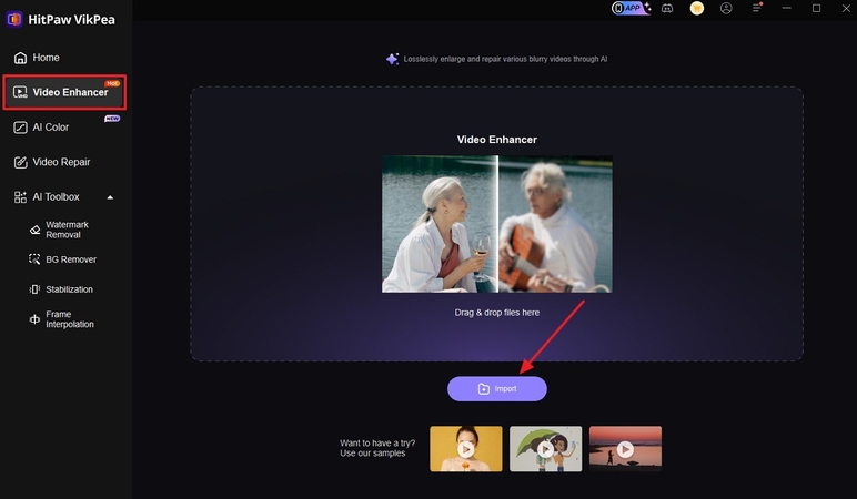 improve video quality with vikpea