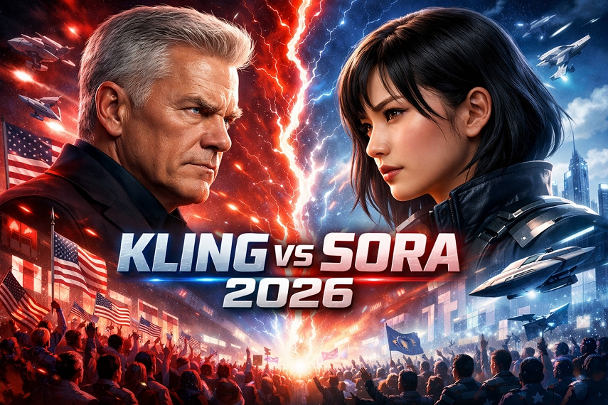 Kling 대 Sora 비교