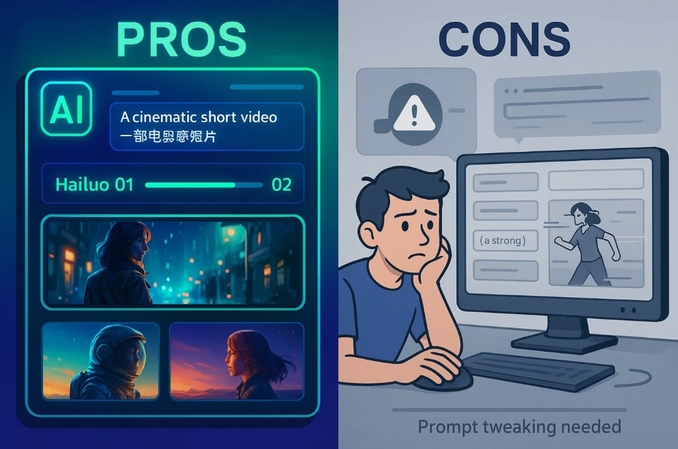 hailuo ai review pros cons