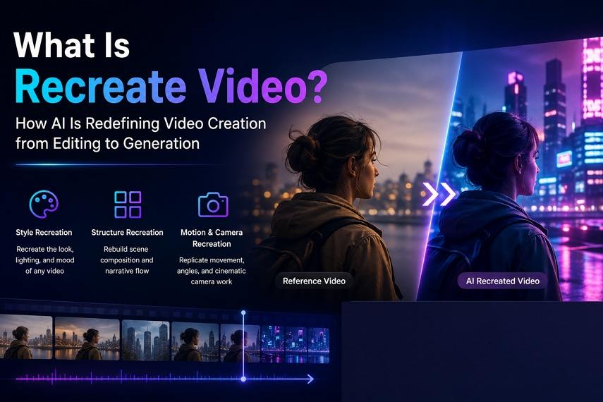 recreate video with AI