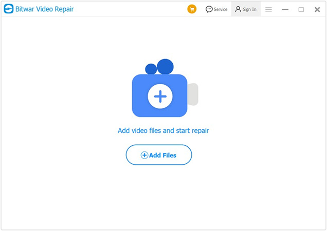 修復したい3GPファイルを選択