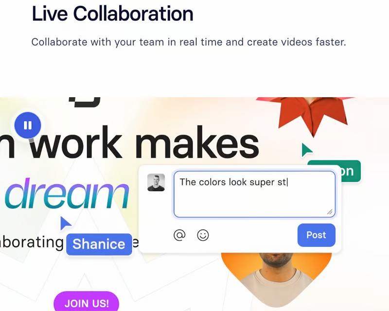synthesia review: team collaboration