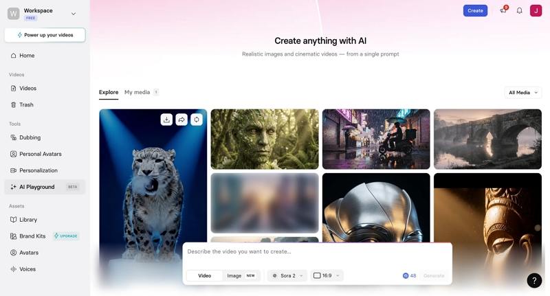 synthesia video generator