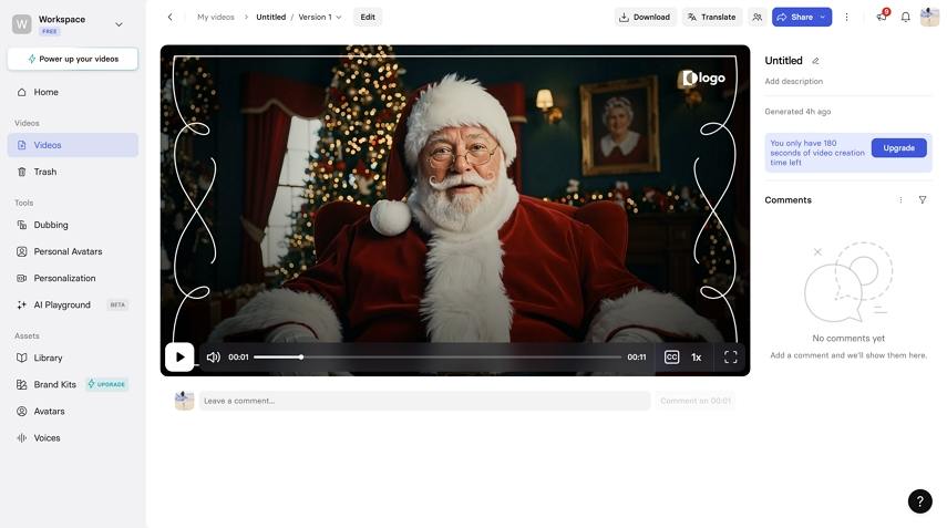 synthesia video generator