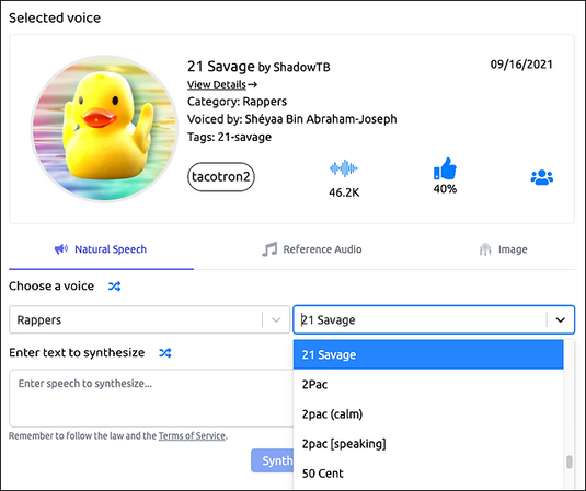uberduck text to speech british