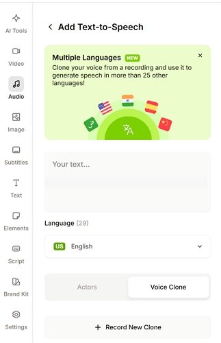 veed.io text to speech