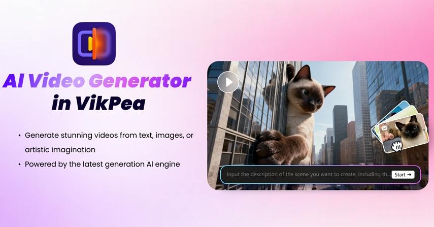vikpea ai video generator