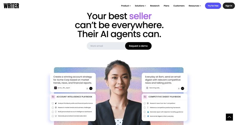 writer ai agents