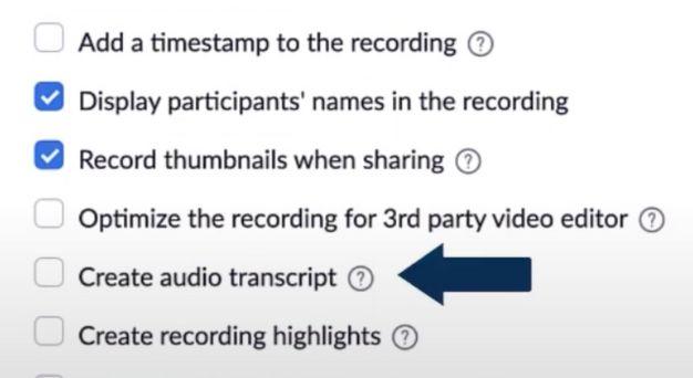 How to Get a Zoom Meeting or Recording Transcript Free