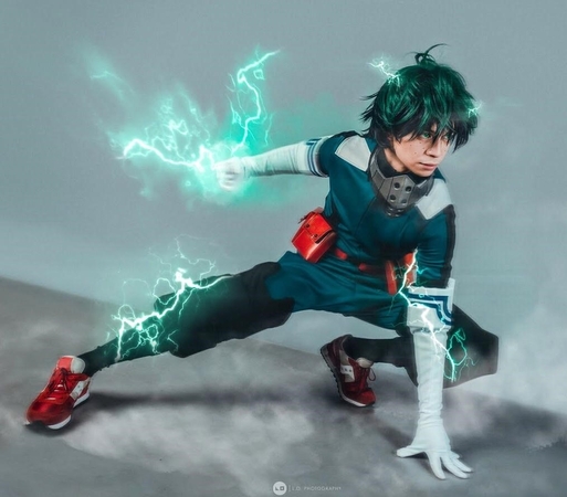 Cosplay de Deku : Personnage populaire de la série animée