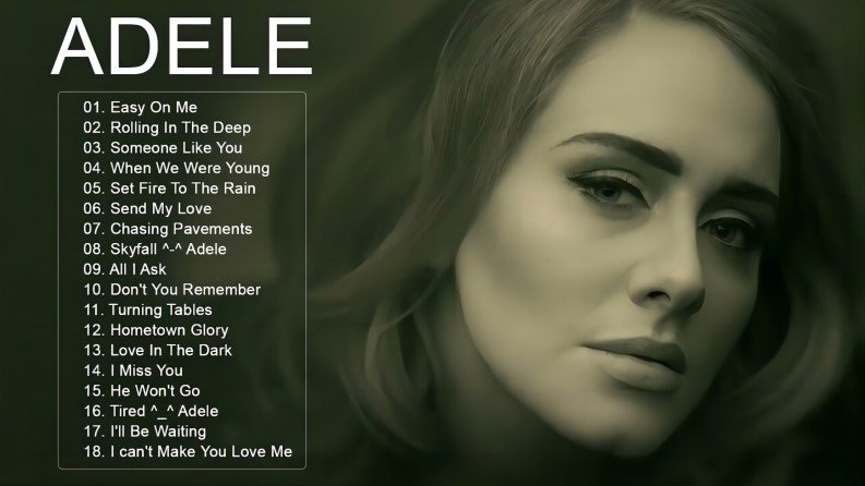 [2024] Las 10 Mejores Canciones de Adele