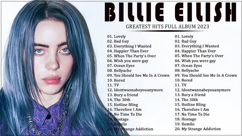 Revisión 2024 de Canciones de Billie Eilish que No Te Puedes Perder