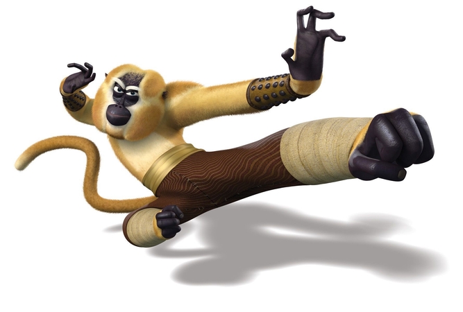 Monkey Kung Fu Panda: Character Introduction