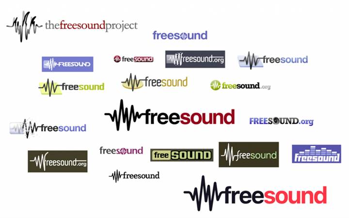 Logos d'applications Freesound