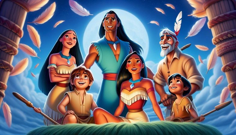 Voix d'Acteurs Films Disney dans Pocahontas en 2024