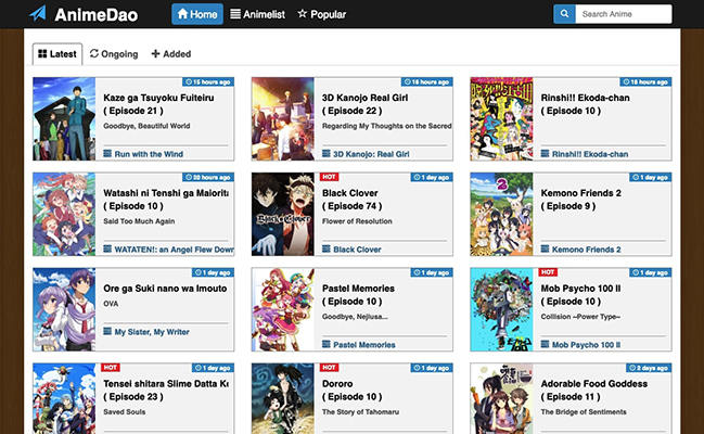 anime websites to watch