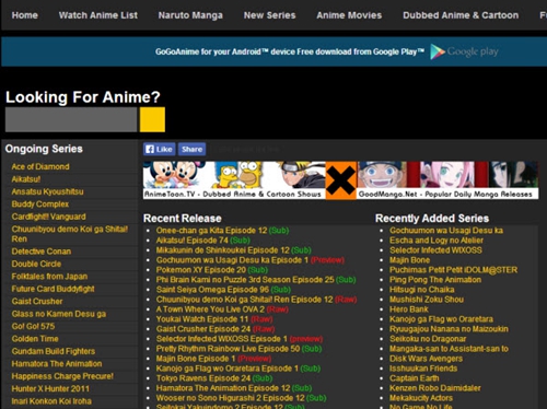 melhores sites para assistir anime dublado
