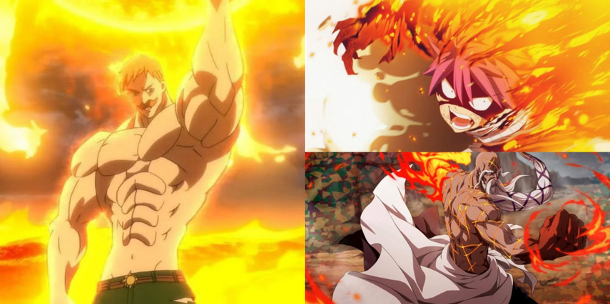 5 best anime fiery action