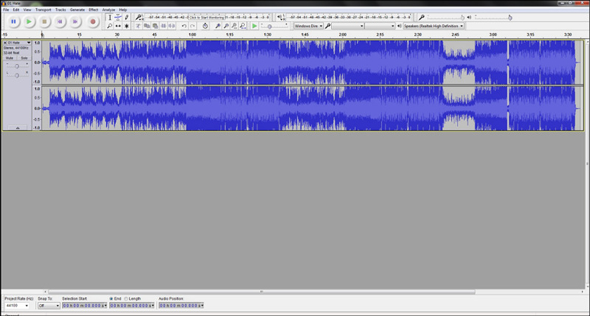 audacity edit m4a