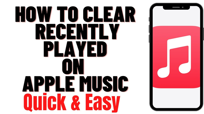 How to Clear Apple Music Recently Played