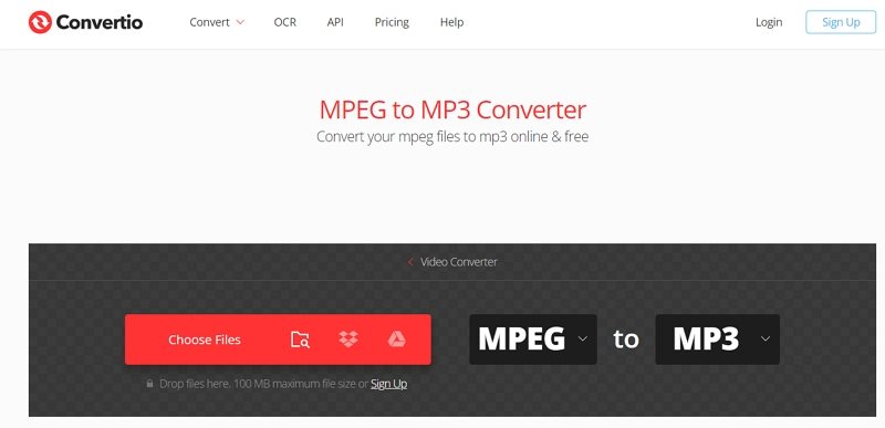 convert mpeg audio to mp3 free online