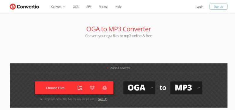 online oga file converter