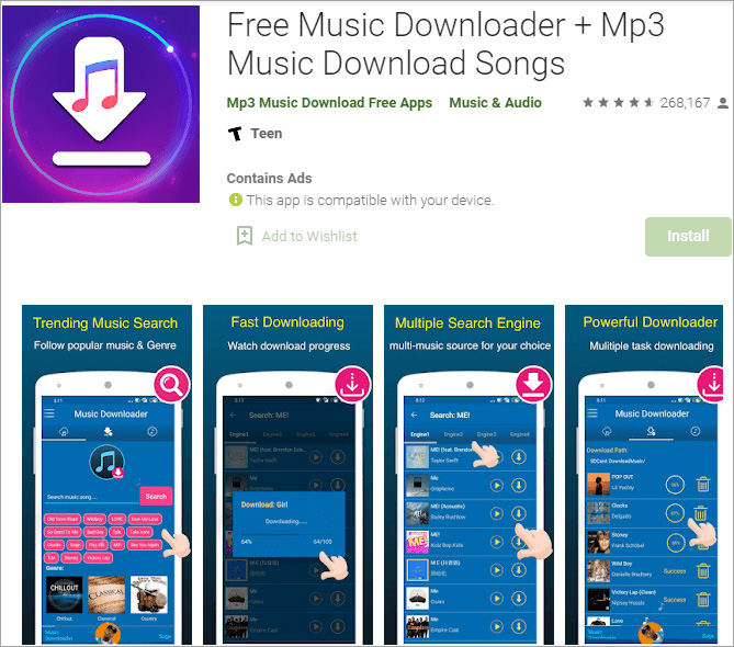 how to download free mp3 audio songs