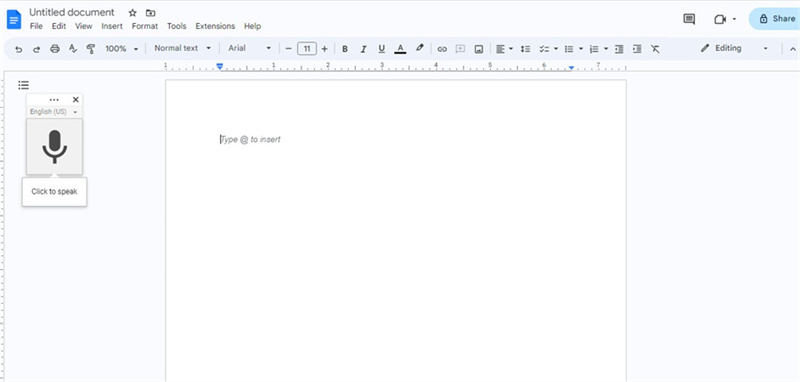 Verifier Microphone Google Doc