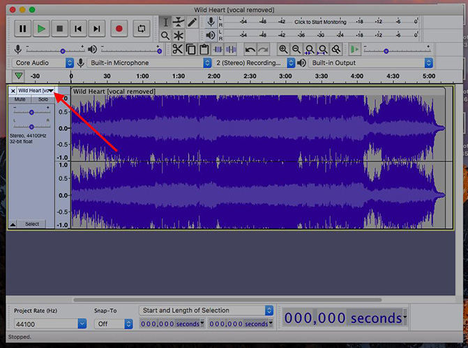 remove vocals from song ai