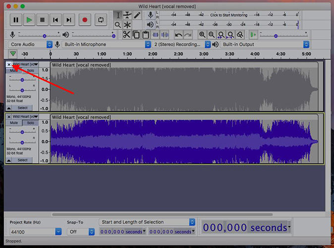 remove vocals from a song app