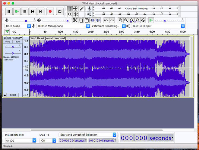 software that removes vocals from songs