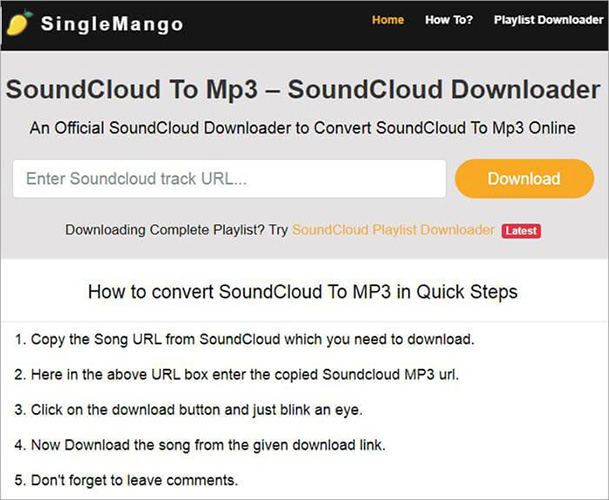 uheldigvis Fedt suge Updated List] 10 Best SoundCloud 320kbps Downloaders of 2023