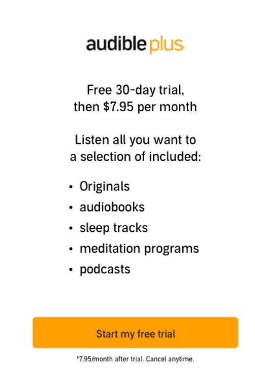 Listen up:  is extending its free Audible trial to 2 months for a  limited time