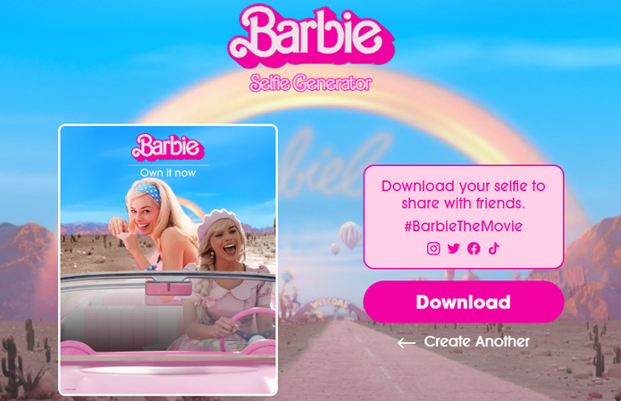 this barbie meme