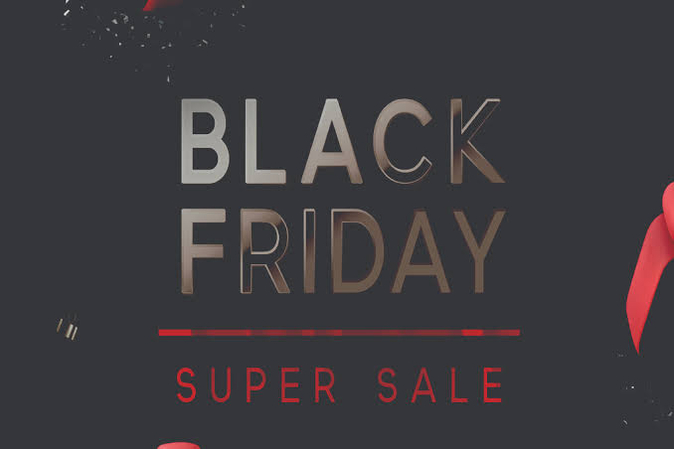 블랙 프라이데이 슈퍼 세일 배너
