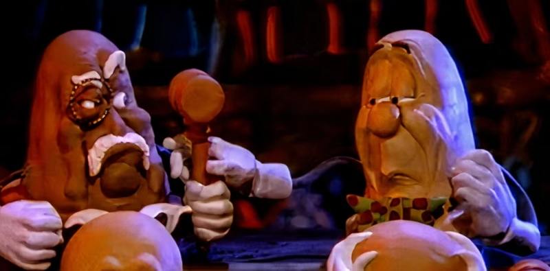 a claymation christmas celebration