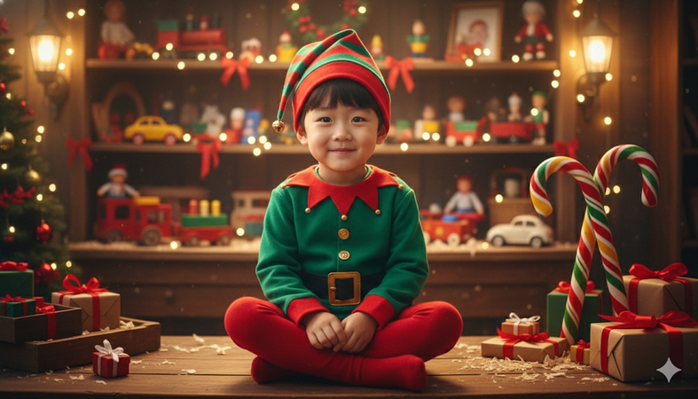 christmas ai prompts gemini for kids elf
