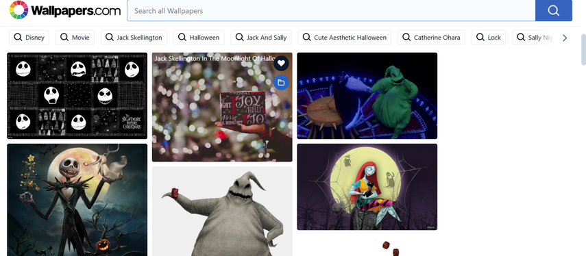 nightmare before christmas desktop wallpaper