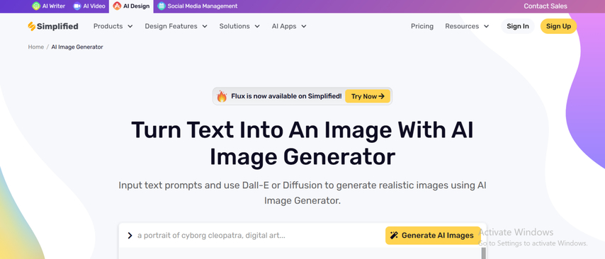 fast ai christmas card generator