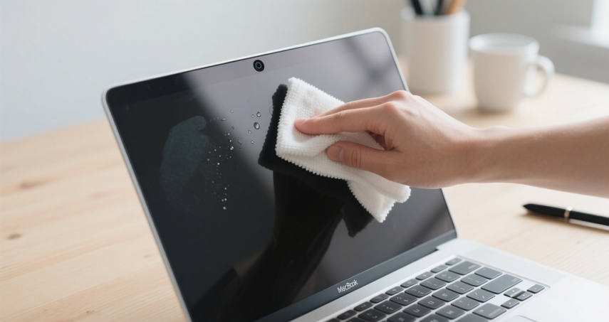 clean camera less to fix mac camera blurry