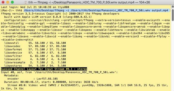convert dvd to mp4 ffmpeg mac