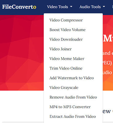 從fileconverto上的影片mac中提取音訊