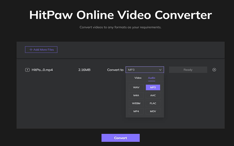hitpaw video converter online