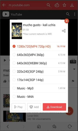 Snaptube mp3 mp4 downloader