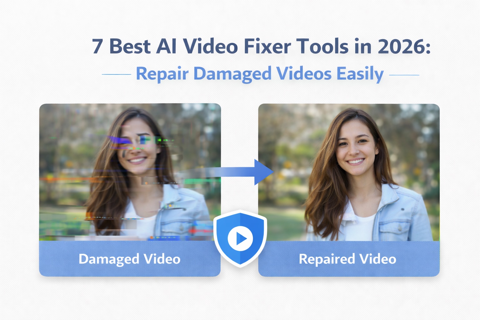 KI-Video-Fixer 2026: 7 beste Tools für Videoreparatur