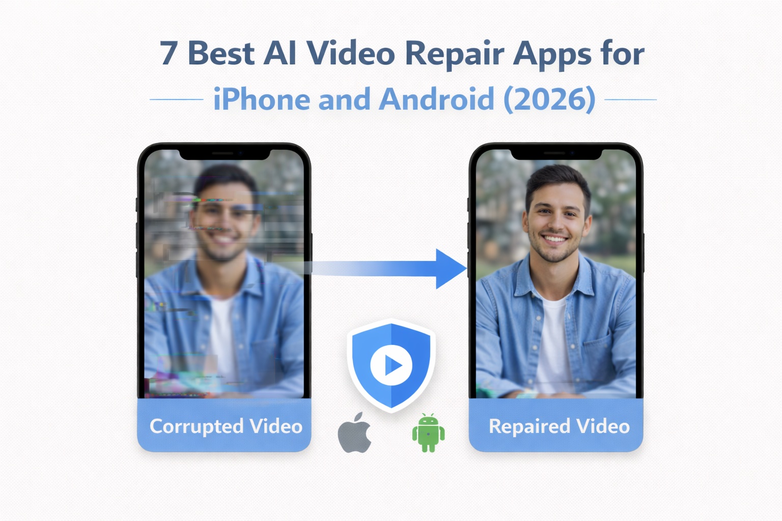 Defekte Videos reparieren: Beste KI Video Repair Apps 2026