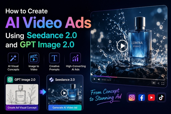 Créer une vidéo publicitaire gratuitement avec GPT Image 2.0